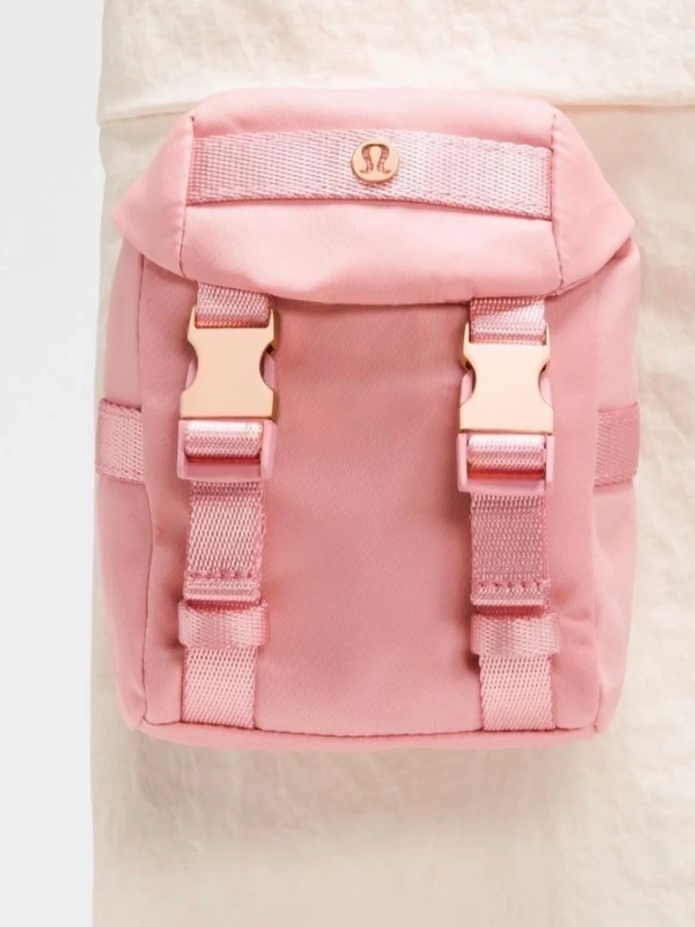 Lululemon Wunderlust Nano Backpack in Tea Rose